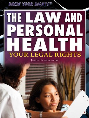 cover image of The Law and Personal Health